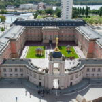 Landtag Brandenburg aus der Luft